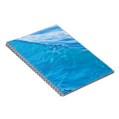 Carnet vague d'eau bleue cool (Côté Droit)