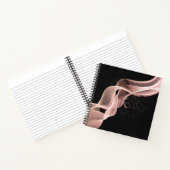 Carnet Vague légère et Stardust Monogramme Rose Gold ID78 (Intérieur)