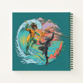 Carnet Vague marémotrice Aquaman & Black Manta (Dos)
