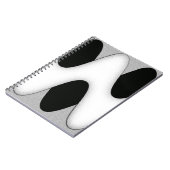 Carnet Vague noire et blanche (Côté gauche)
