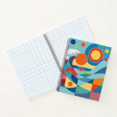 Carnet Vague océane au lever du soleil (Intérieur)