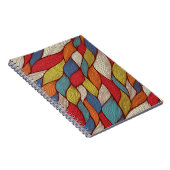 Carnet Vagues à main : Arrière - plan Abstrait sans joint (Côté Droit)