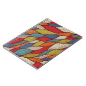 Carnet Vagues à main : Arrière - plan Abstrait sans joint (Côté gauche)