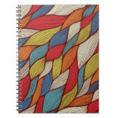 Carnet Vagues à main : Arrière - plan Abstrait sans joint (Devant)