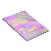 Carnet Vagues abstraites colorées tendance jolies (Côté Droit)