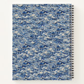 Carnet Vagues Bleues (Dos)