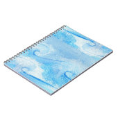 Carnet Vagues Bleues Bébé (Côté gauche)