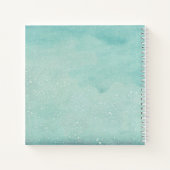 Carnet Vagues bleues Hokusai (Dos)