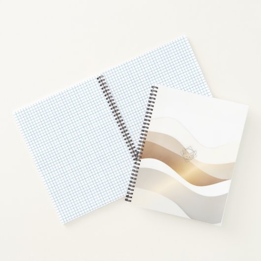 Carnet Vagues calmes du désert avec Fennec Essence | Se m (Intérieur)