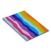 Carnet Vagues colorées (Côté Droit)