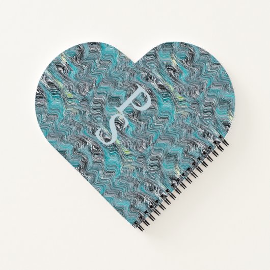 Carnet Vagues de marbre (Dos)