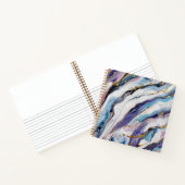 Carnet Vagues de marbre doré de luxe égéen (Intérieur)