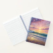 Carnet Vagues de plage et art de rivage (Intérieur)