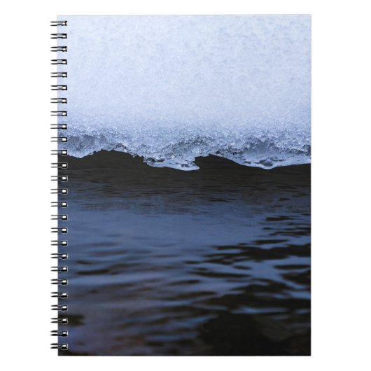 CARNET VAGUES D'EAU SUR LA RIVE (Devant)