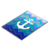 Carnet Vagues et Ancre (Côté gauche)