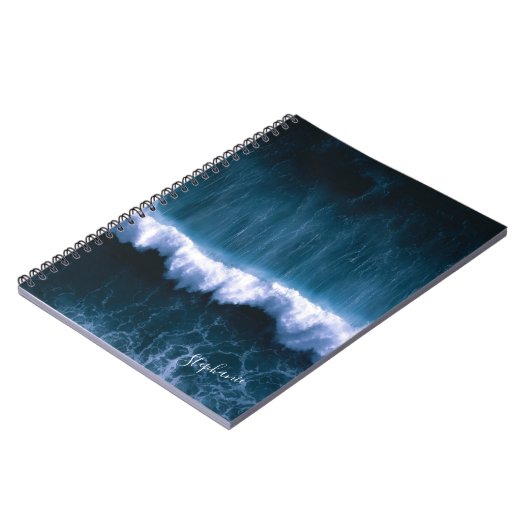 Carnet Vagues marines (Côté gauche)