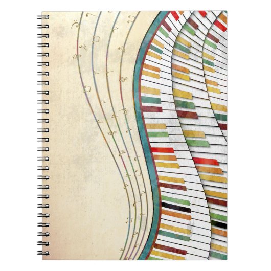 Carnet Vagues mélodiques (Devant)