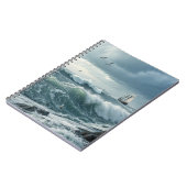 Carnet Vagues océaniques (Côté gauche)