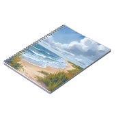 Carnet Vagues océaniques | Peinture côtière de plage (Côté gauche)