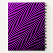 Carnet Vagues optiques personnalisées (Dos)