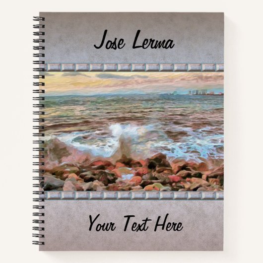 Carnet Vagues rocheuses 0742 (Devant)