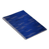 Carnet Vagues Tigre (motif stylisé) 2 (Côté Droit)