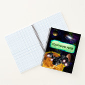 Carnet vaisseau spatial, espace extra-atmosphérique, sole (Intérieur)