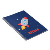 Carnet Vaisseau Spatial, Espace, Pour Garçons (Côté Droit)