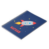 Carnet Vaisseau Spatial, Espace, Pour Garçons (Côté gauche)