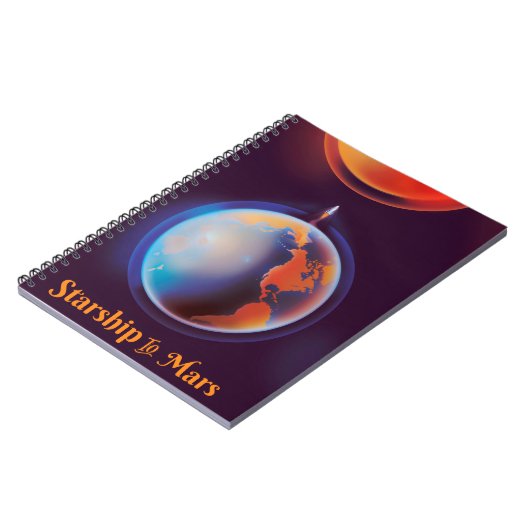 Carnet Vaisseau spatial vers Mars (Côté gauche)