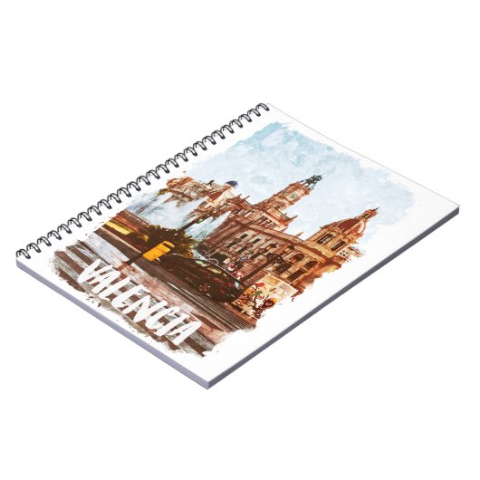 Carnet Valencia Espagne Architecture Voyage (Côté gauche)