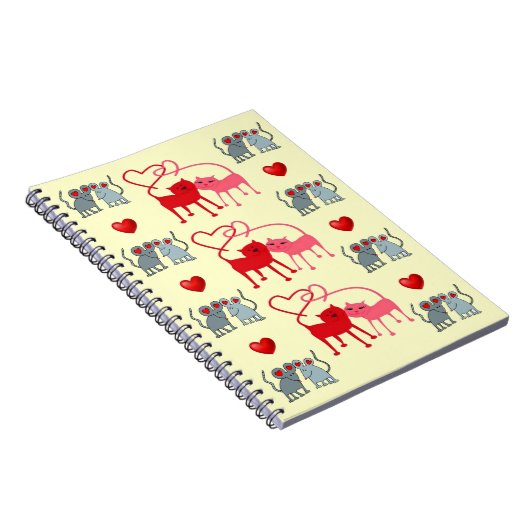 Carnet Valentine Cats (Côté Droit)