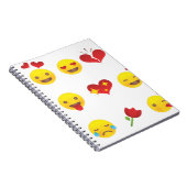 Carnet Valentine Emojis (Côté Droit)