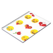 Carnet Valentine Emojis (Côté gauche)