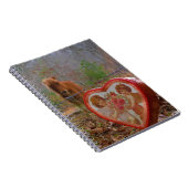Carnet Valentine Heart Miniature Brown Horse (Côté Droit)