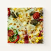 Carnet Valentine, je t'aime plus que la pizza (Dos)