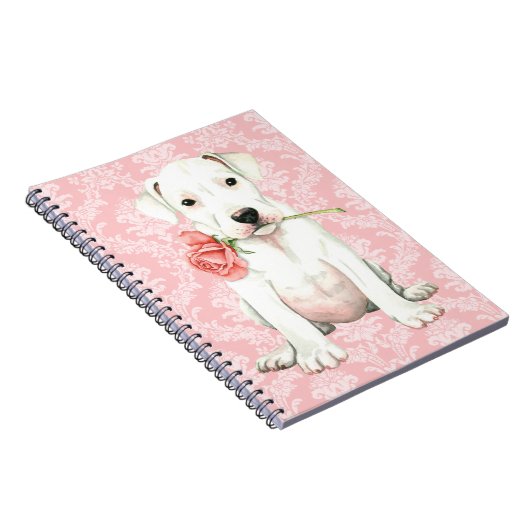 Carnet Valentine Rose Dogo (Côté Droit)