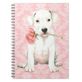 Carnet Valentine Rose Dogo (Devant)