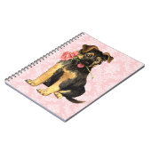 Carnet Valentine Rose GSD (Côté gauche)
