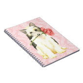 Carnet Valentine Rose Powderpuff (Côté Droit)