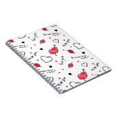 Carnet Valentine's Hearts Arrow sans couture (Côté Droit)