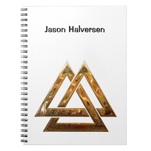 Carnet Valknut (Devant)