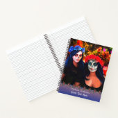 Carnet Vallarta Catrinas avec fleurs et bougies 1718 (Intérieur)