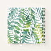 Carnet Valse Frond - Feuilles Frond Palm (Dos)