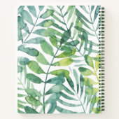 Carnet Valse Frond - Feuilles Frond Palm (Dos)