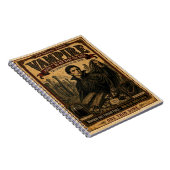 Carnet Vampire, Monstre de Cirque Vintage (Côté Droit)