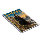 Carnet Vampire, monstre de fantasy gothique (Côté Droit)