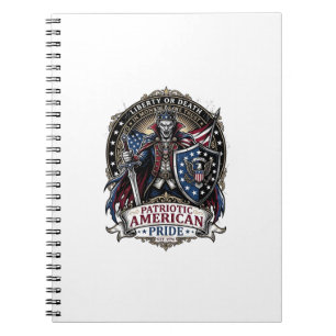 Carnet Vampire Patriotique Liberté Seigneur Horreur Monst