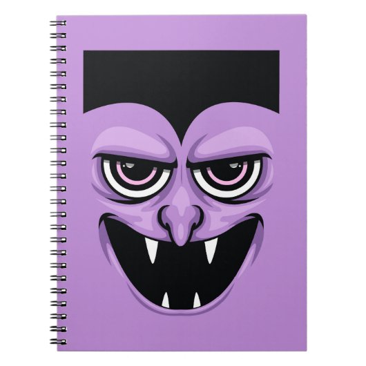 Carnet Vampires d'Halloween (Devant)