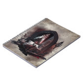 Carnet Vampy Boudoir | Suite de chambre gothique rouge vi (Côté gauche)